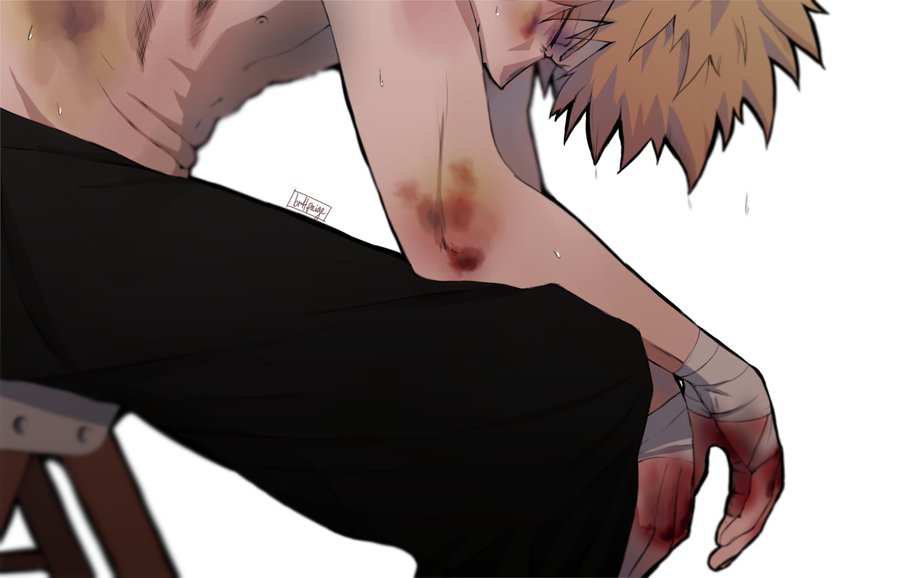 brittany paige's bruised katsuki